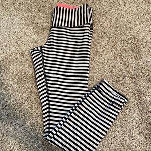 Striped lululemon leggings